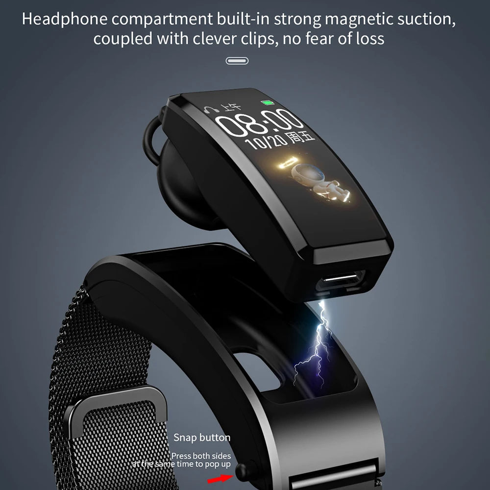 Business Smartwatch with Bluetooth Calling & Heart Rate Monitor for Huawei B7