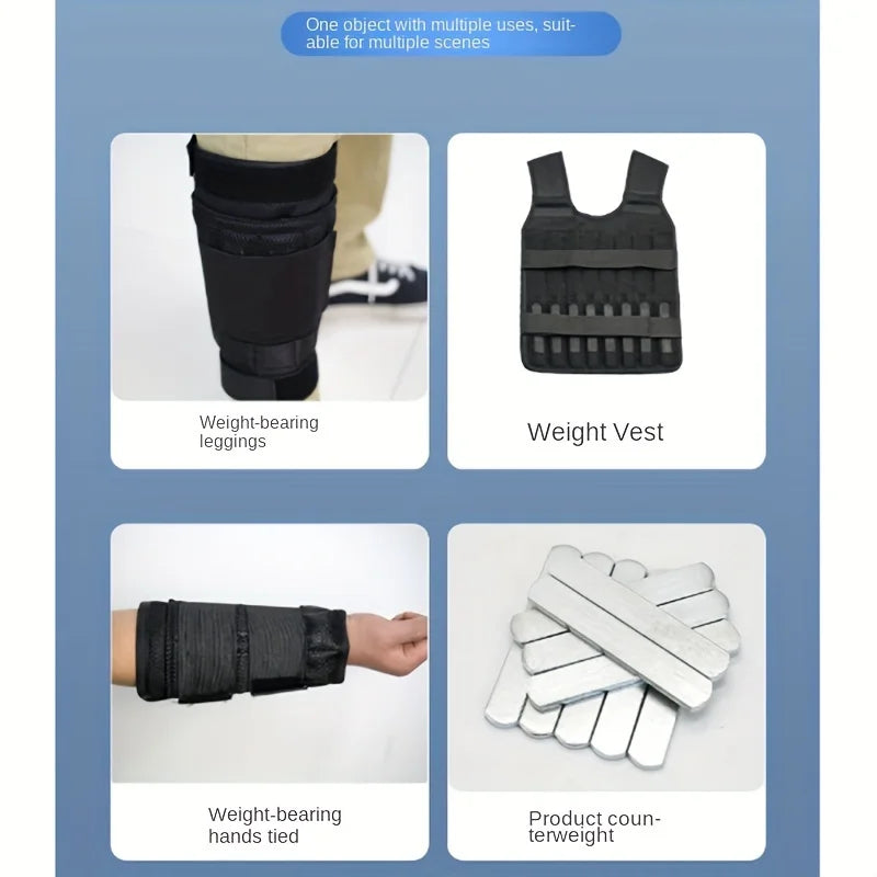 1 Pair Sandbag Wristband (Adjustable, Multifunctional)