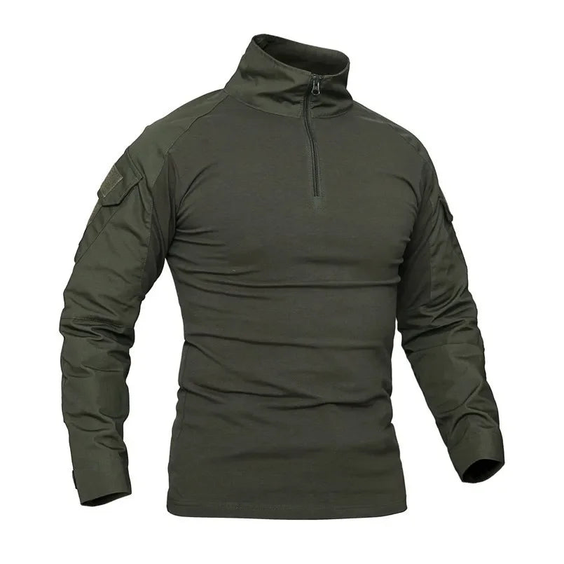 Men’s Tactical Long Sleeve Quick-Dry Outdoor Tee