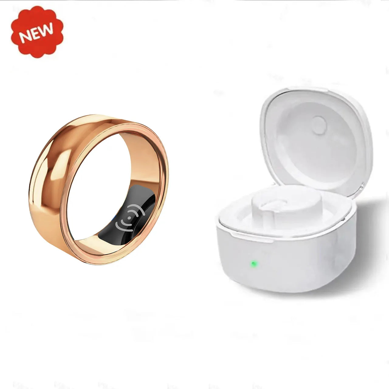 Smart Ring SR200 Health Tracker – Waterproof Multi-Sensor Ring