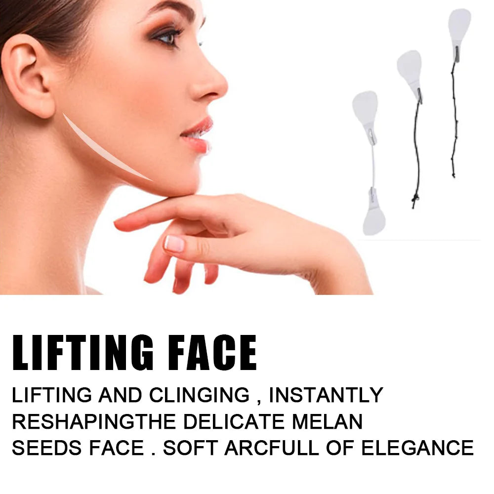 40Pcs Face Lift Tape – Invisible Wrinkle & Chin Lifting Patches