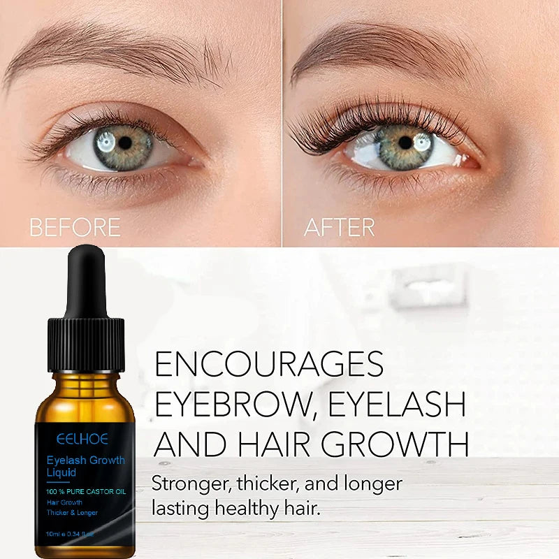 Fast Eyelash & Eyebrow Growth Serum – Natural Thickening Treatment