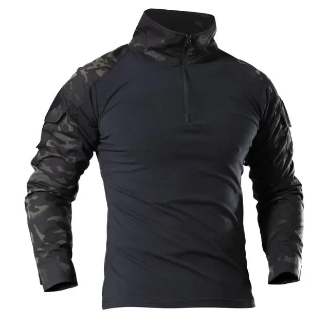 Men’s Tactical Long Sleeve Quick-Dry Outdoor Tee