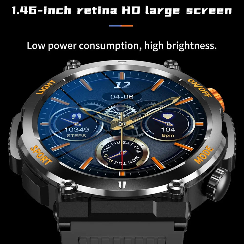 HT17 Smart Watch – Waterproof Sports Fitness Tracker with Compass