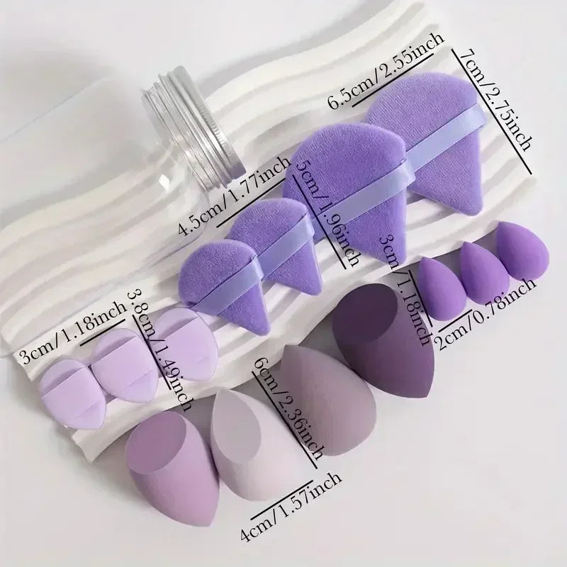 12/14pcs Makeup Sponge Set – Beauty Blender Puff Tools