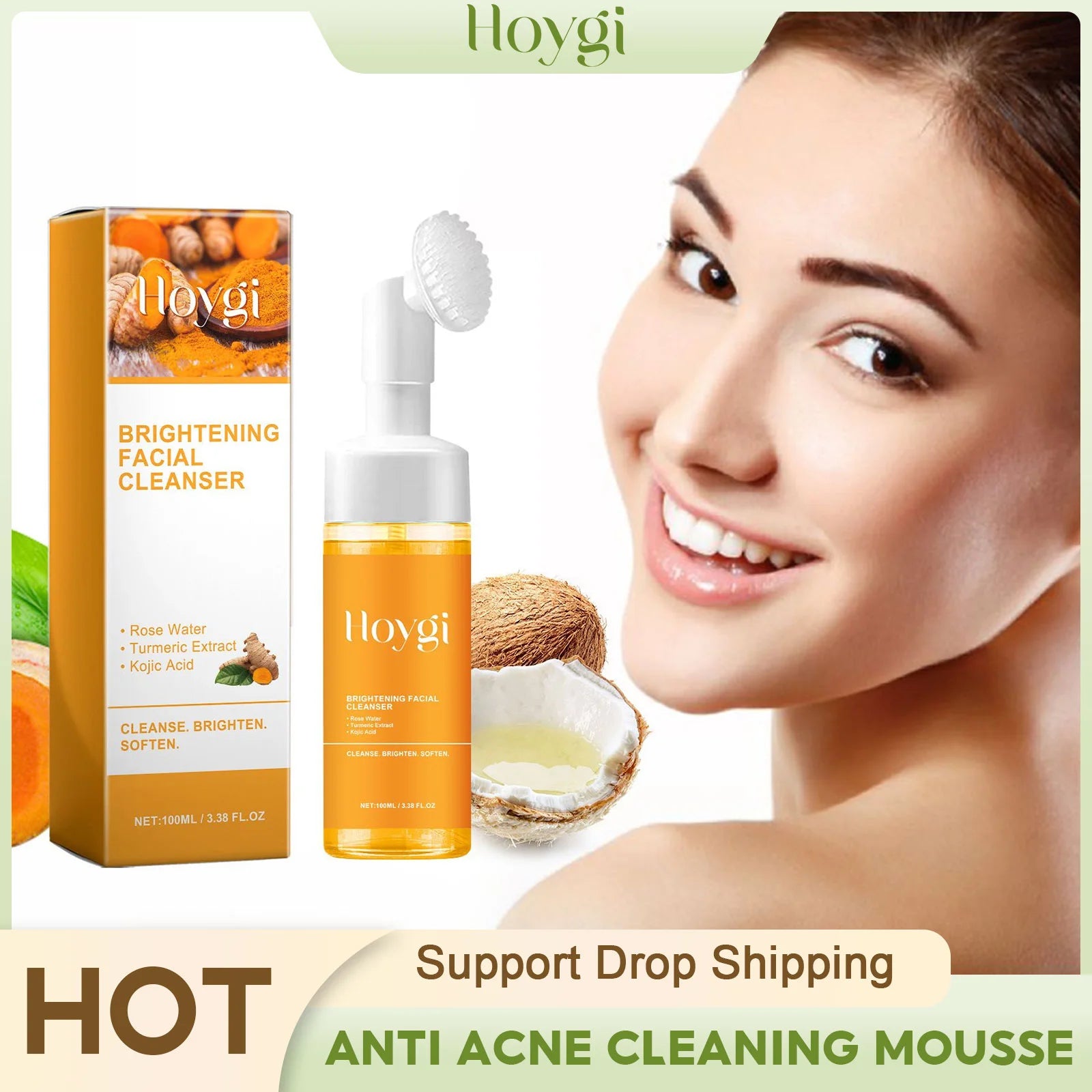 Turmeric Foam Face Cleanser