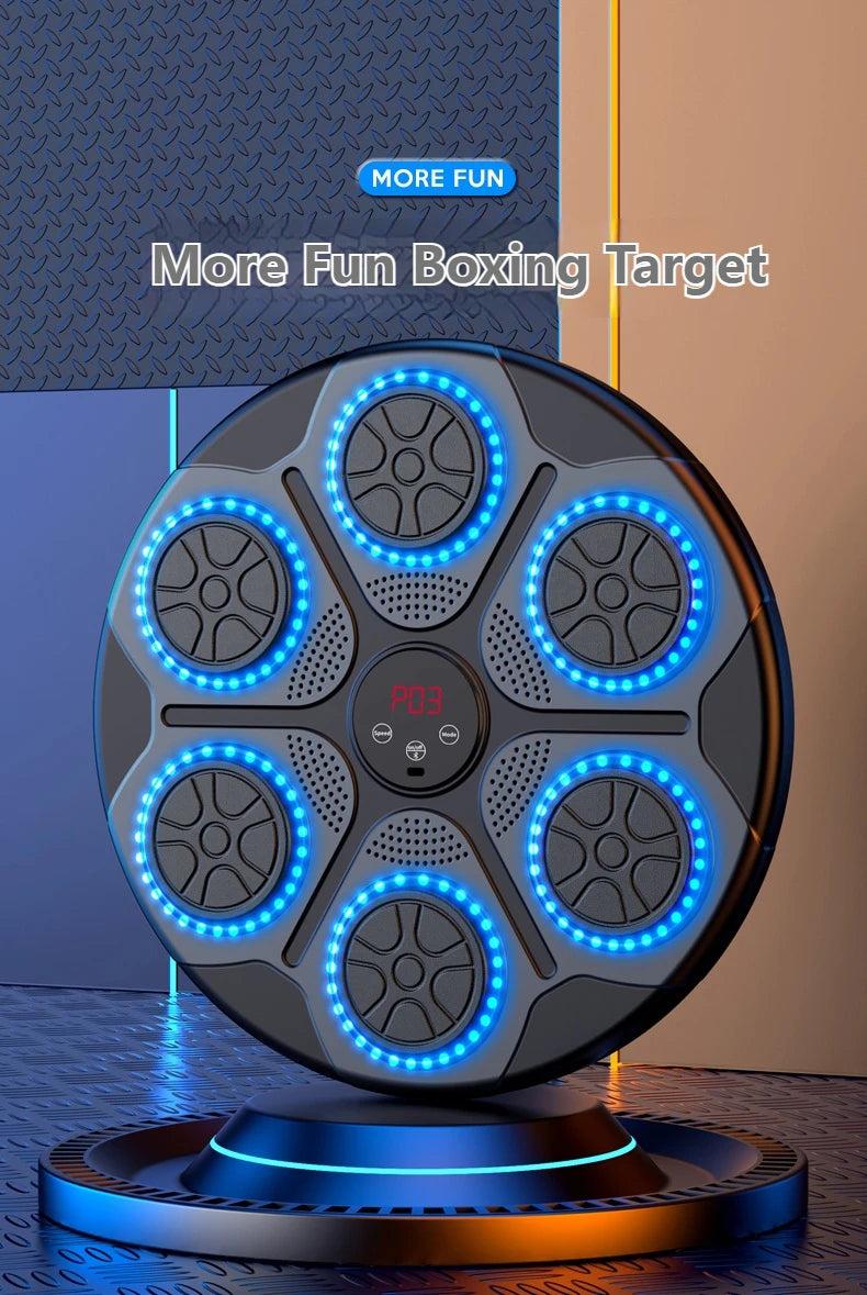 New Music Boxing Machine Smart Bluetooth Wall Mounted Music Boxing Trainer
