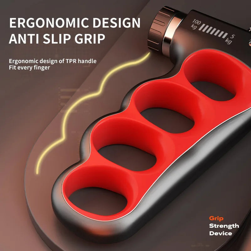 5-100kg Grip Strength Gym Wrist Expander Hand Strengthener