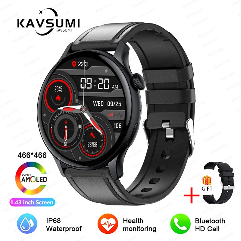 2024 NFC Smartwatch for Women – GPS, Voice & Health Tracker