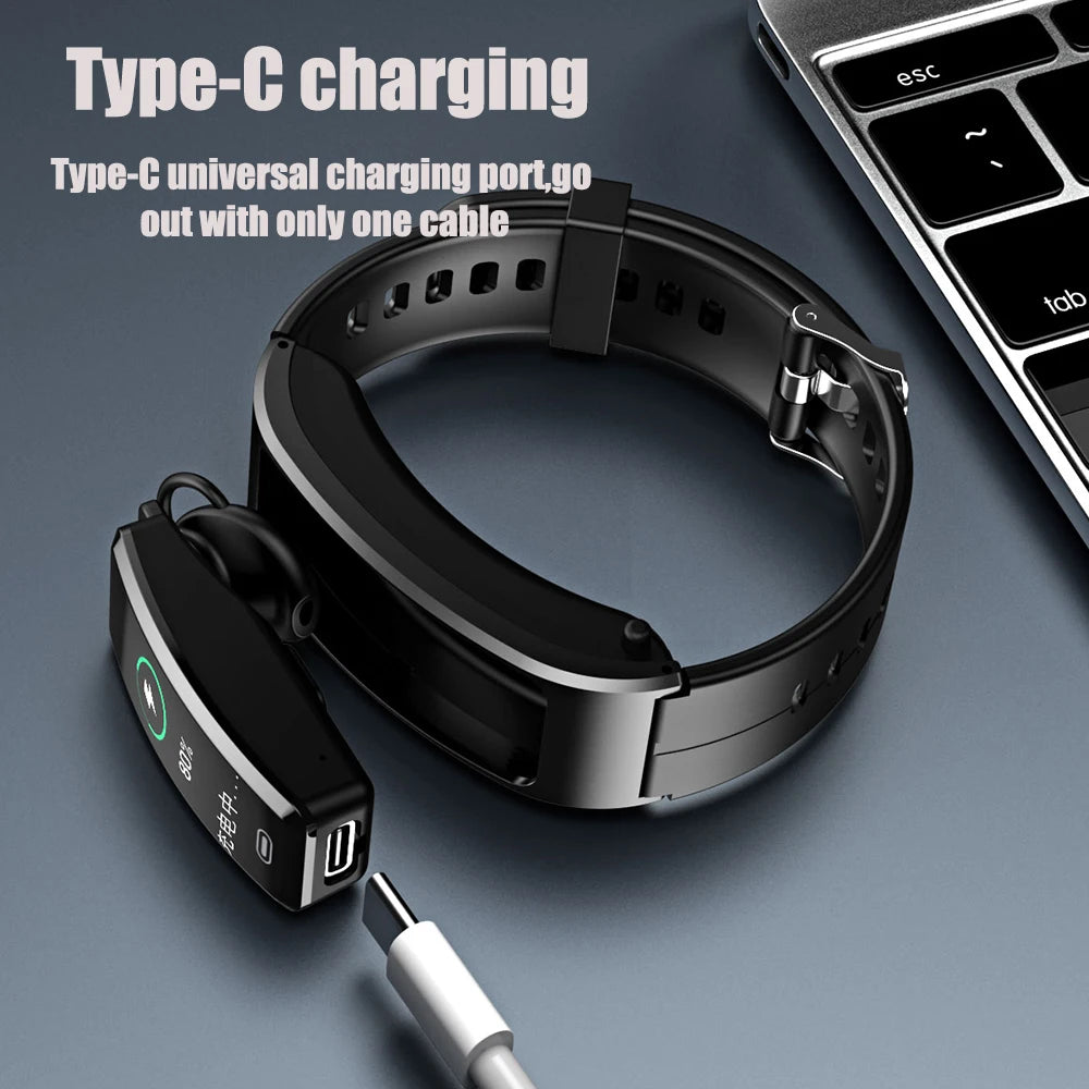 Business Smartwatch with Bluetooth Calling & Heart Rate Monitor for Huawei B7