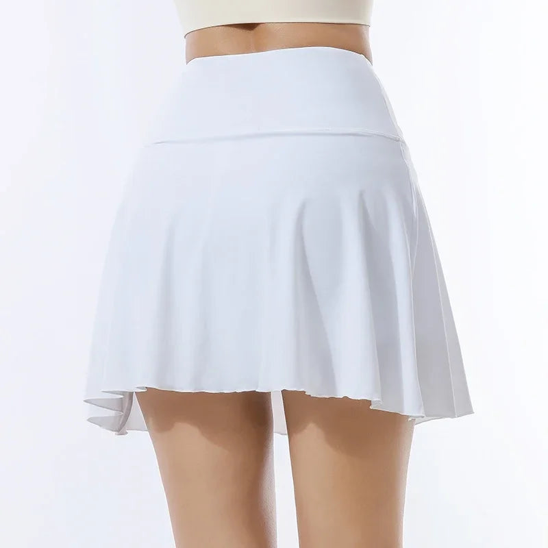 Women’s High-Waisted Quick-Dry Sports Skirt