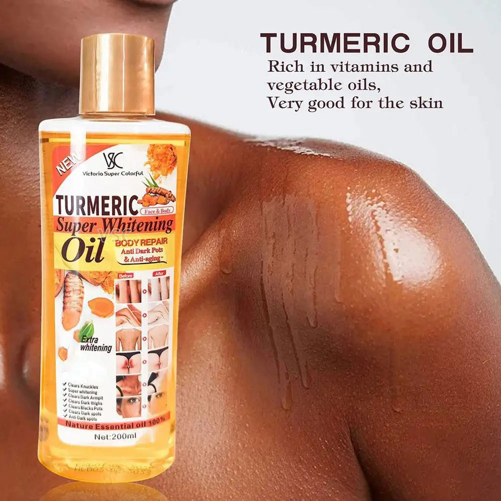Turmeric Essential Oil Facial & Body Massage Oil – 200ml